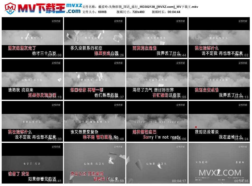 戴爱玲-失物招领_国语_流行_MD302138